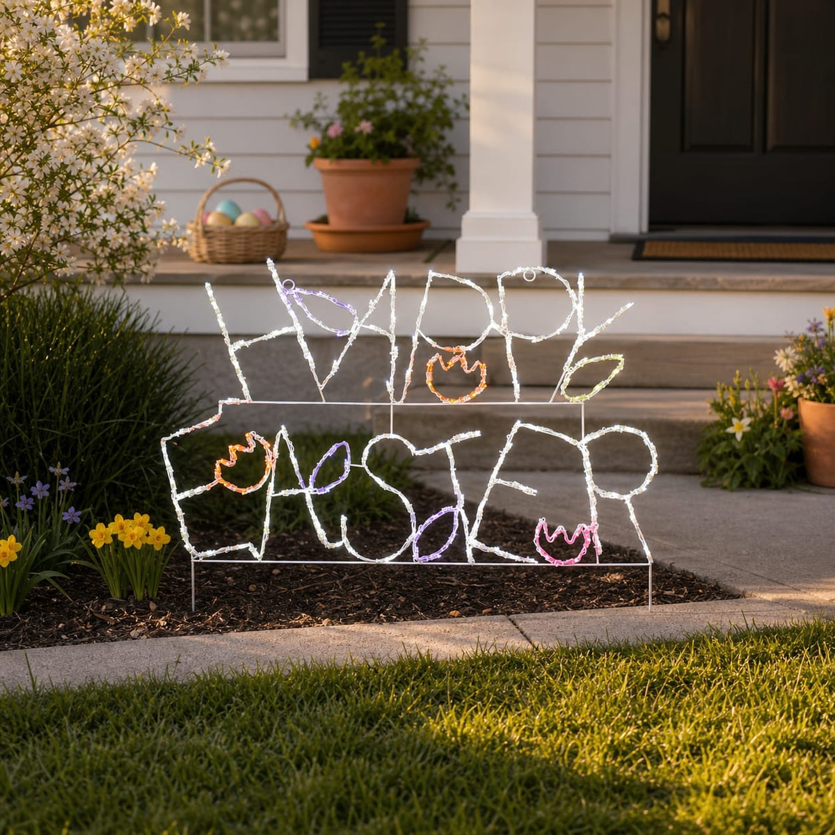 27" Happy Easter Sign