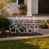 27" Happy Easter Sign