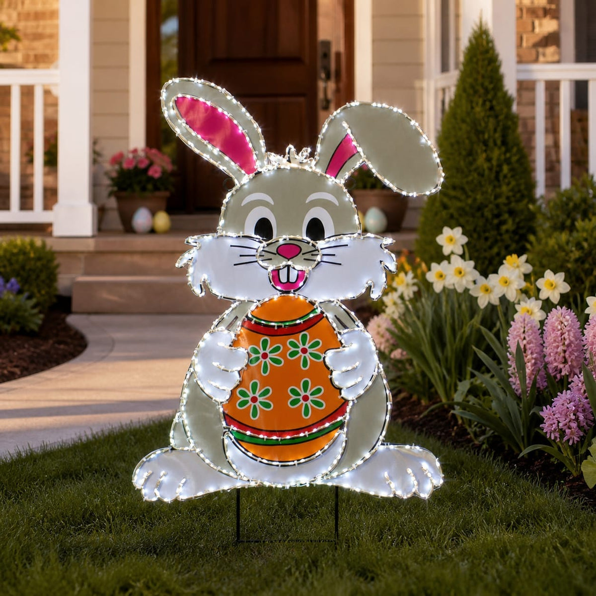 36" 2D Easter Bunny