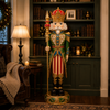 5 FT Green & Gold King Nutcracker With Staff