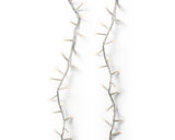 36 FT Compact 500 LED Warm White Transparent Wire 8 Function Twinkle