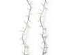 74 FT Compacto 1000 LED Blanco Cálido Cable Transparente 8 Funciones Parpadeo