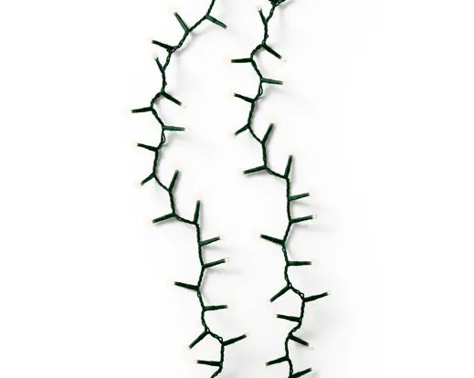 36 FT Compact 500 LED Warm White Green Wire 8 Function Twinkle
