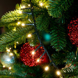 74 FT Compact 1000 LED Warm White Green Wire 8 Function Twinkle