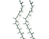 74 FT 1000 LED Warm White & Cool White Compact Lights With Green Wire