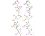 74 FT 1000 LED Multi Compact Lights With Transparent Wire