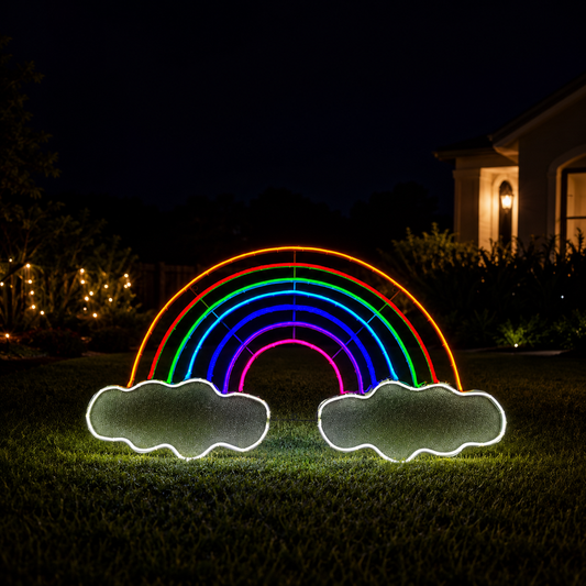 25" LED Rainbow Sign