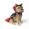 14" Vampire Yorkie With Black Cape