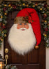 Karen Didion Originals Cabeza de Papá Noel Woodland de 31"