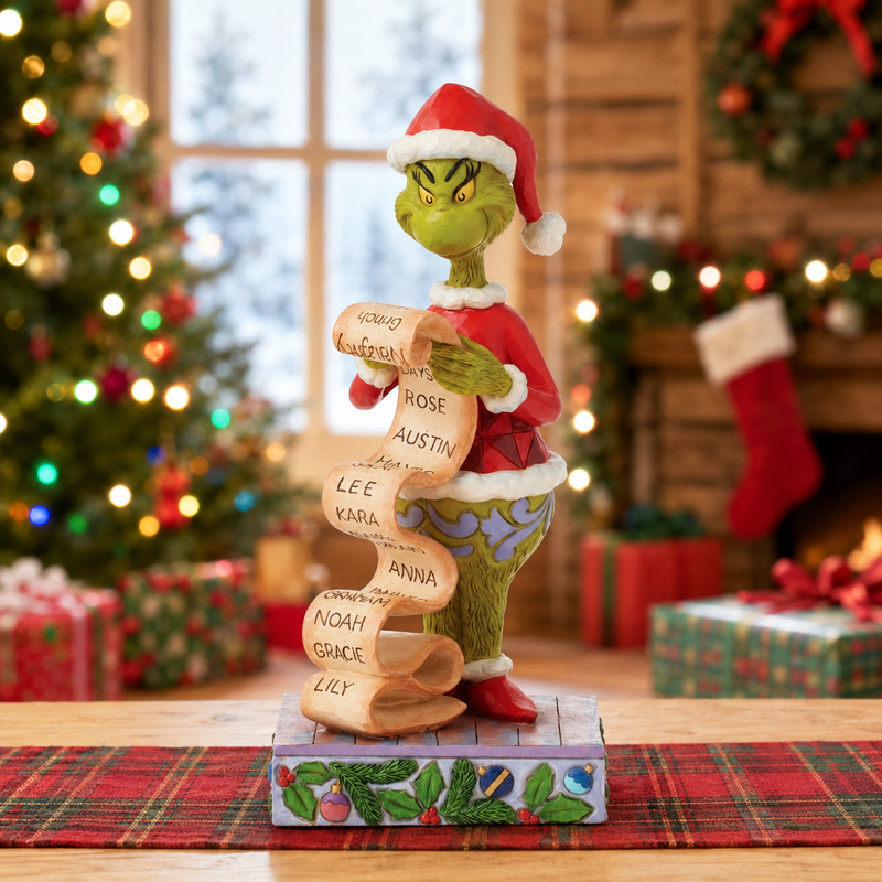 El Grinch 9" Grinch Naughty Nice Lista