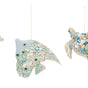 Mark Roberts 7" Jewels Of The Sea Ornaments Assorted Set Of 3