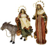 Mark Roberts 24" Ride Into Bethlehem Set Of 2