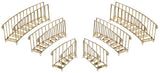 Mark Roberts 16"- 22" Gold Grand Christmas Staircase Set Of 6