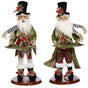Mark Roberts 20" Eager Elves With Platters Assorted Set Of 2