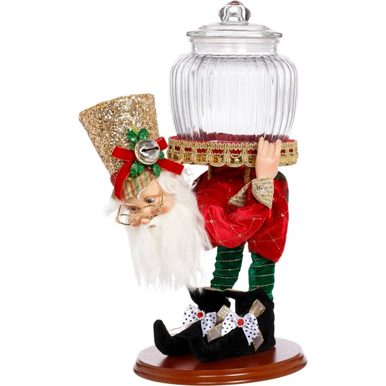 Mark Roberts 16" Musician Elf With Jar