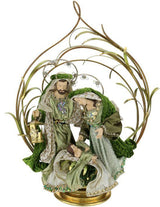 Mark Roberts 29" Pesebre de la Sagrada Familia Verde