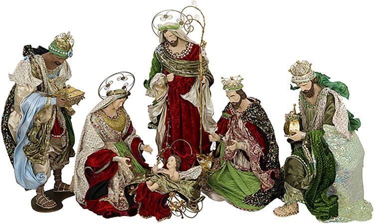 Mark Roberts 14"-53" Nativity Scene Set Of 6