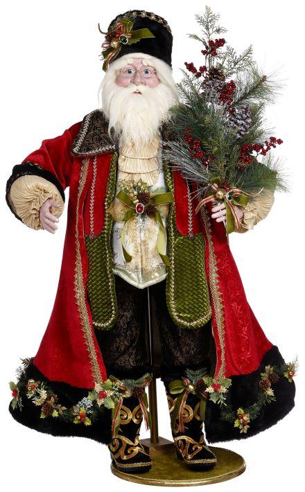 Mark Roberts 48" Santa With Tree