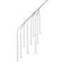 Mark Roberts 25" Clear Hanging Beads Spray Set Of 4