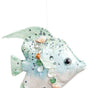Mark Roberts 5" Aqua Jewel Fish Ornament Set of 6