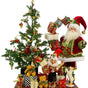 Mark Roberts 34.5" Santa and Elf Delivering Present