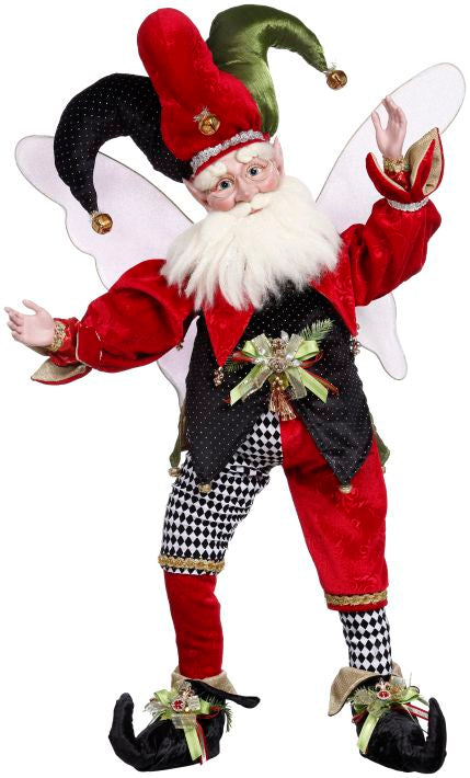 Mark Roberts 36" Large Harlequin Jester Fairy