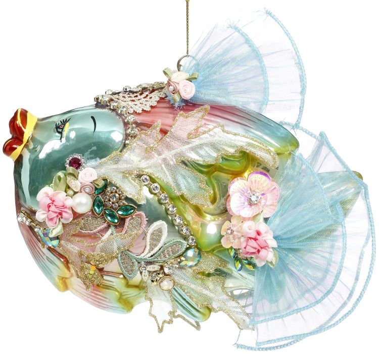 Mark Roberts 9" Jewel Of The Sea Fish Ornament