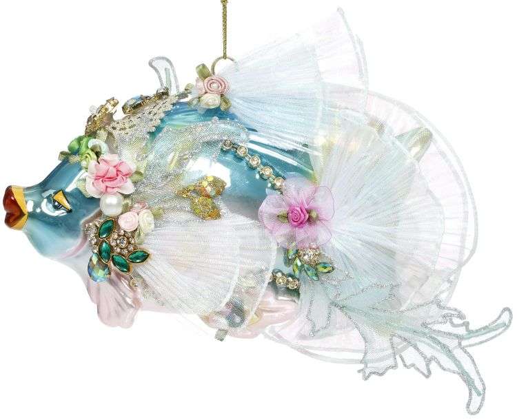 Mark Roberts 8" Jewel Of The Sea Fish Ornament
