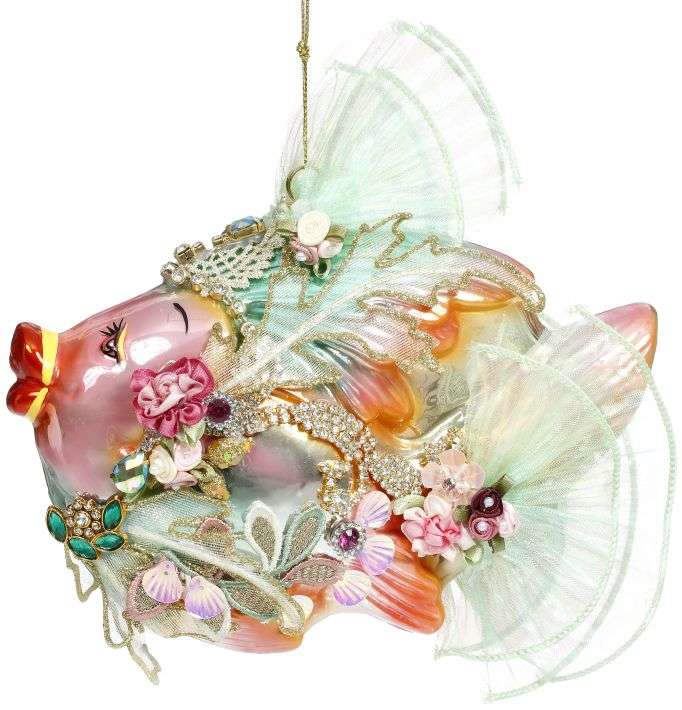 Mark Roberts Adorno de Peces "Joya del Mar" de 8"