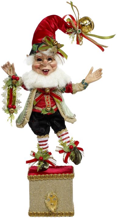 Mark Roberts 14" Mingle & Jingle Elf Stocking Holder