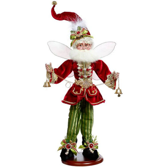Mark Roberts 21" 5 Golden Rings Fairy On Base Collector's Edition