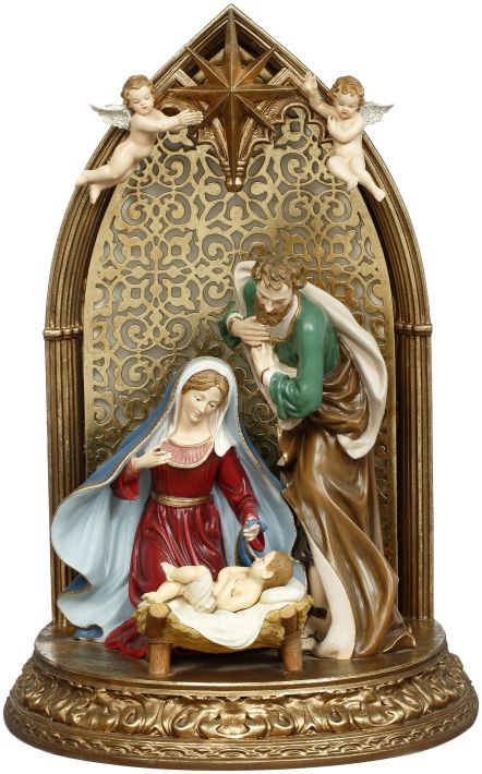 Mark Roberts 15" Lighted Nativity Scene