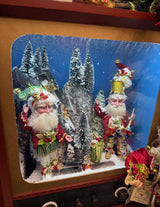 Mark Roberts 23" Old Fashioned TV With Elves