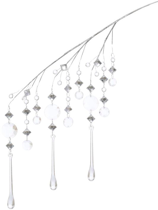 Mark Roberts 26" Tear Drop Jeweled Hanging Spray