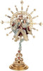 Mark Roberts 31" Halo Nativity On Pedestal