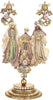 Mark Roberts 23" Pink Three Kings on Pedestal