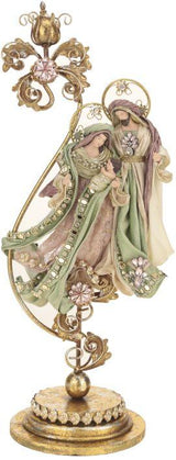 Sagrada Familia rosa de 23.5" sobre pedestal de Mark Roberts