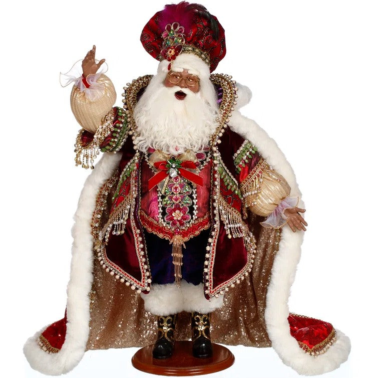Mark Roberts Papá Noel joya afroamericano de 23"