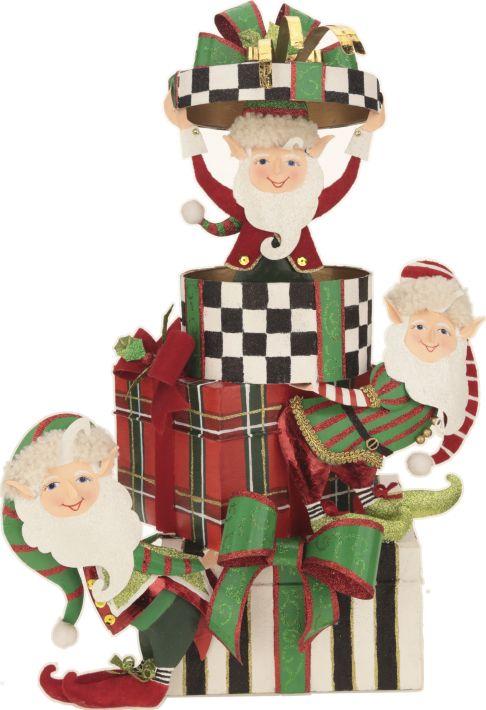 Mark Roberts 22" Surprise Elf Box