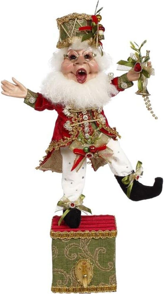 Mark Roberts 14" Small Joyful Elf Stocking Holder
