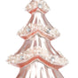 Mark Roberts 5" Pink Pearlized Tree Ornament Set of 6