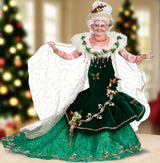 Mark Roberts 23" Emerald Glistening Mrs.Claus
