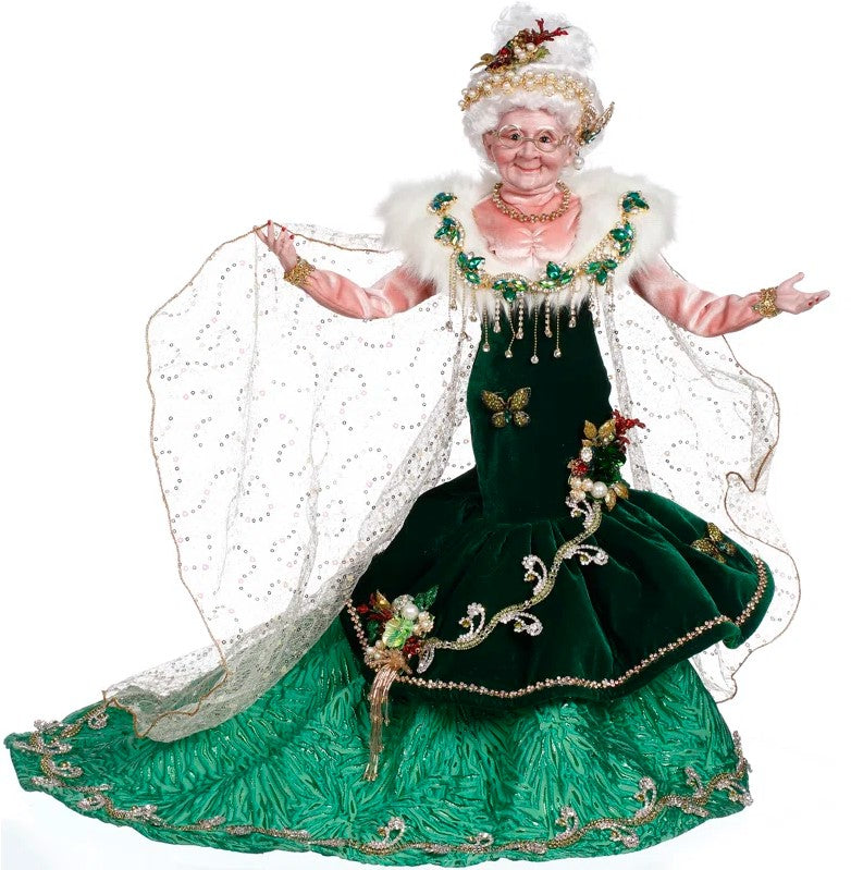 Mark Roberts 23" Emerald Glistening Mrs.Claus