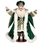 Mark Roberts 27" Emerald Sparkle Santa