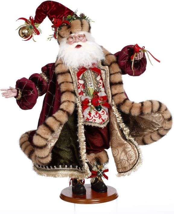 Mark Roberts 26" Bird Lover Santa