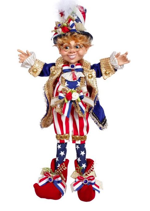 Mark Roberts 15" Small Flag Bearer Elfin