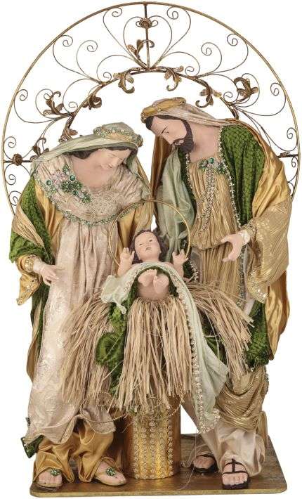 Mark Roberts 53" Grand Holy Family With Creche
