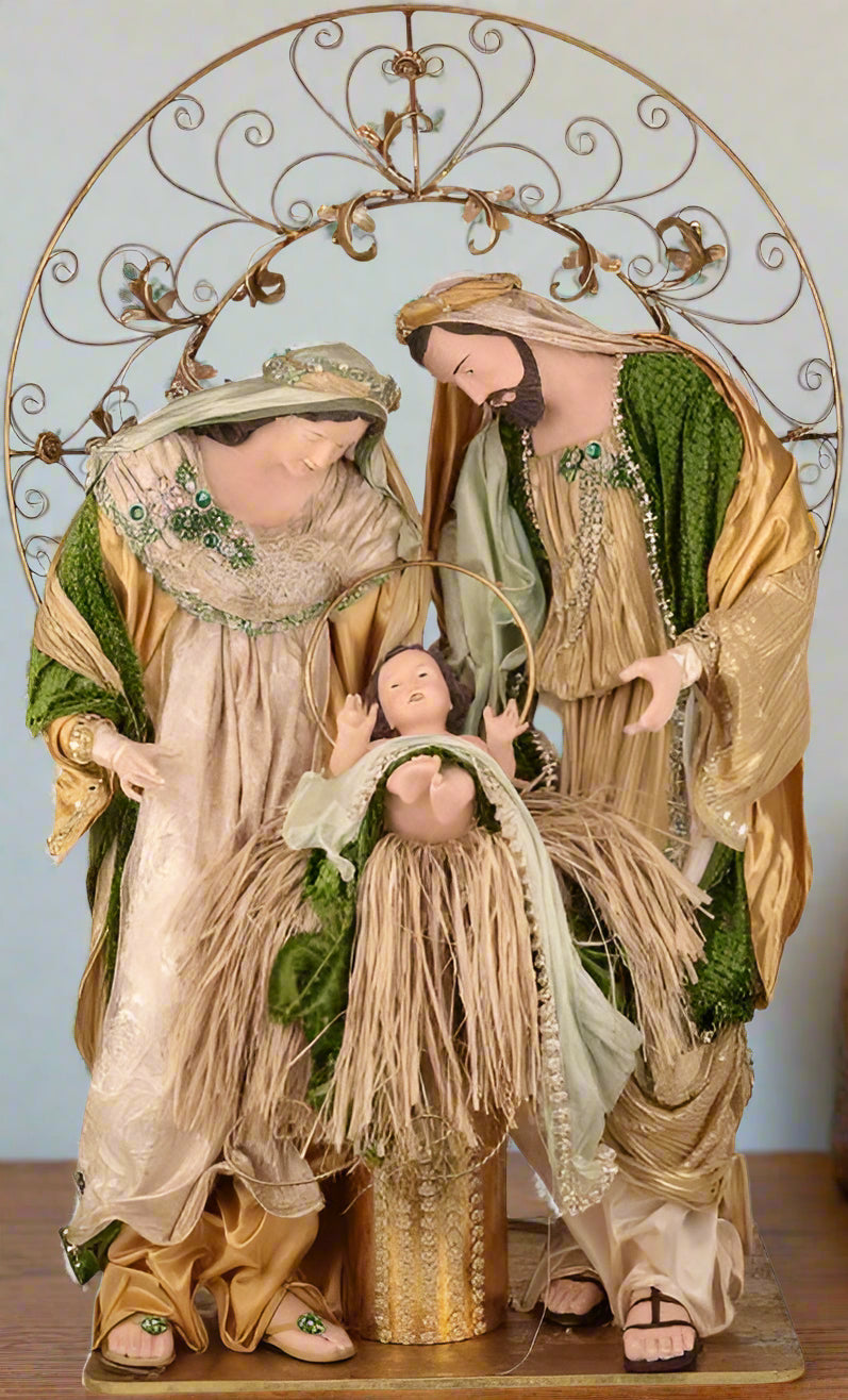 Mark Roberts 53" Grand Holy Family With Creche
