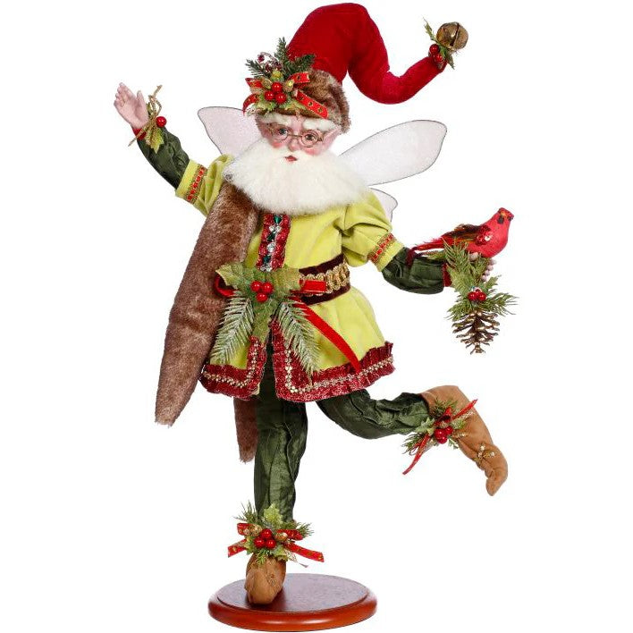 Mark Roberts 21" Holly Berry Fairy On Base Collector's Edition