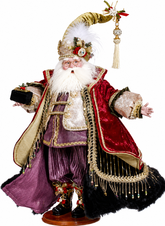 Mark Roberts 24" Diamonds And Forever Santa